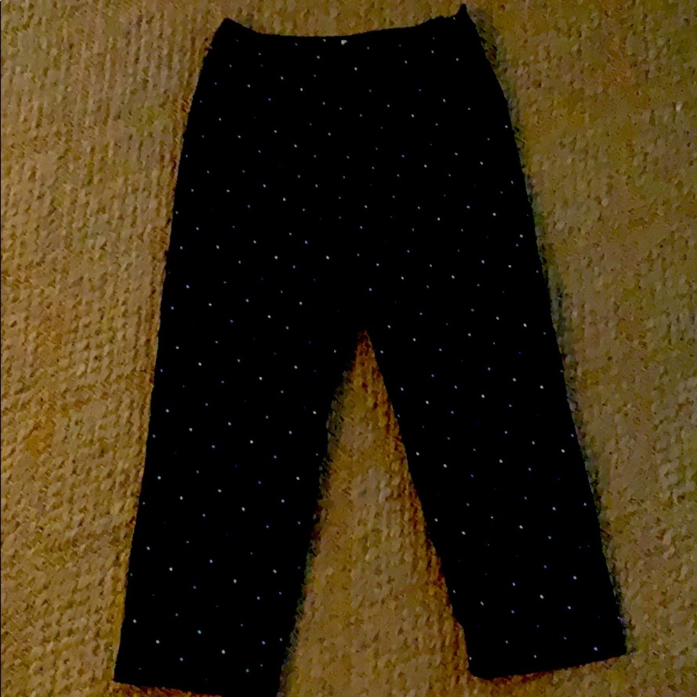 Polka dot pants